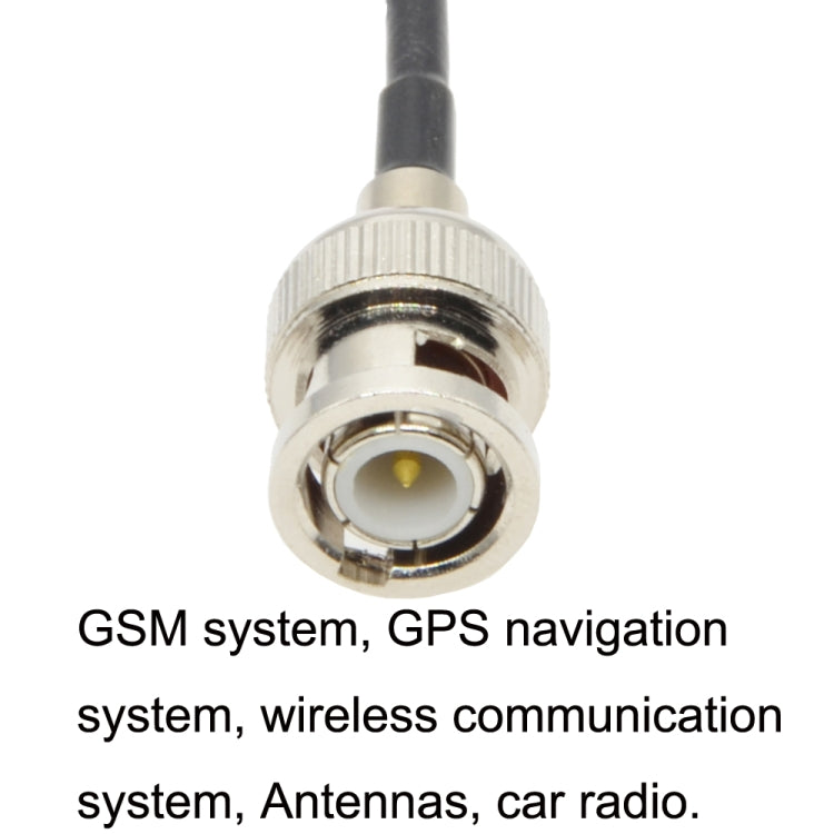 BNC hembra con círculo impermeable a BNC macho RG58 Cable adaptador coaxial, BNC Female With Waterproof Circle To BNC Male 0.5m, BNC Female With Waterproof Circle To BNC Male 1m, BNC Female With Waterproof Circle To BNC Male 1.5m                       ...