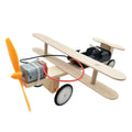 Tecnología para niños, pequeña producción, modelo de avión de Taxi eléctrico DIY, materiales hechos a mano, juguetes didácticos, Electric Taxi Aircraft Model