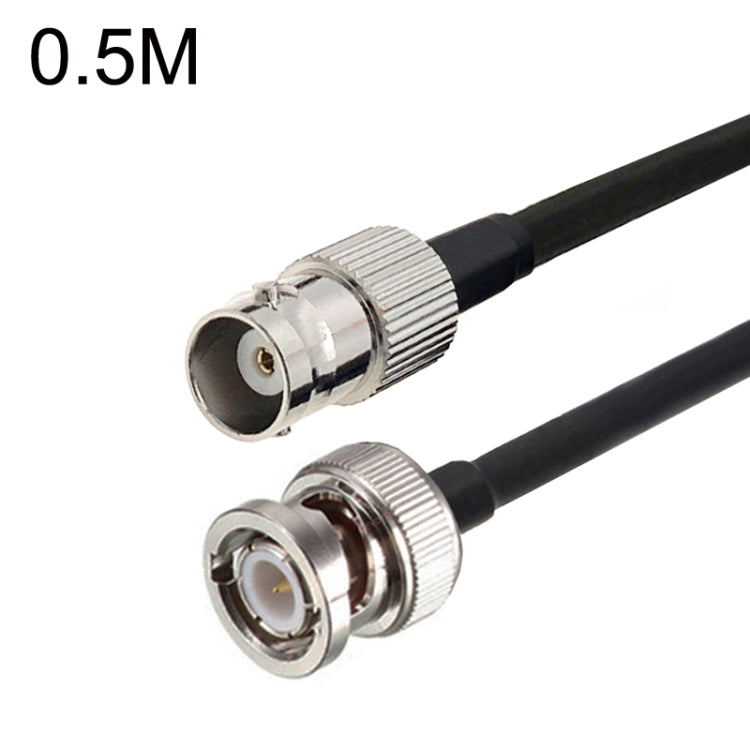 Cable adaptador coaxial BNC hembra a BNC macho RG58, BNC Female To BNC Male 0.5m, BNC Female To BNC Male 1m, BNC Female To BNC Male 1.5m, BNC Female To BNC Male 3m, BNC Female To BNC Male 5m, BNC Female To BNC Male 10m