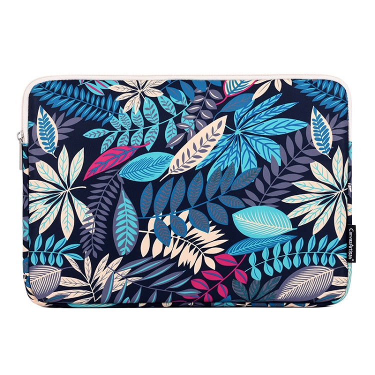 Tableta portátil multifunción con cremallera creativa, bolsa para ordenador de 14 pulgadas, archivo, almacenamiento de nailon resistente al agua