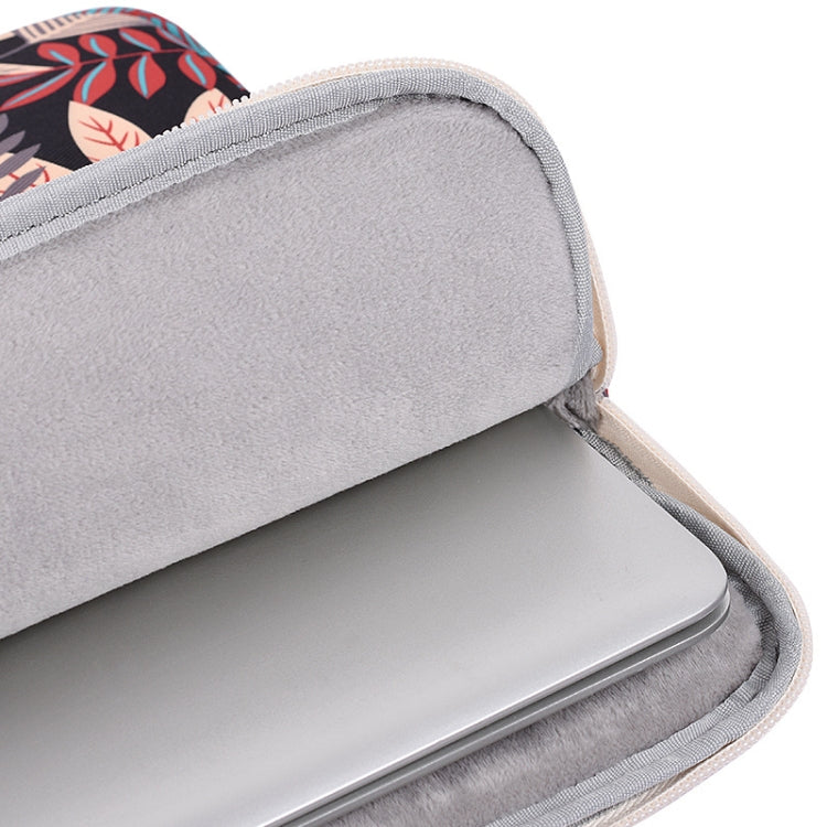 Tableta portátil multifunción con cremallera creativa, bolsa para ordenador de 14 pulgadas, archivo, almacenamiento de nailon resistente al agua