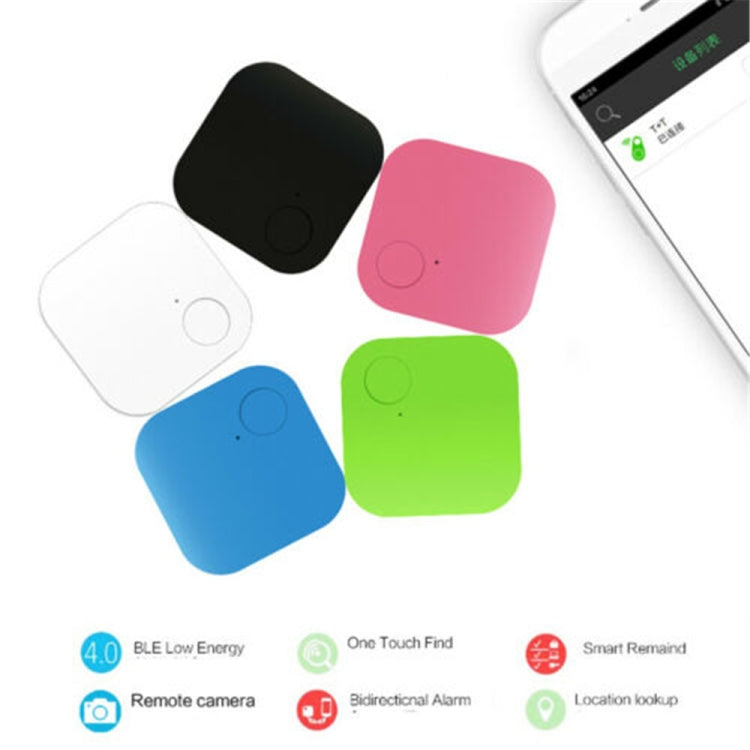 Alarma antirrobo remota elegante del llavero del mini dispositivo cuadrado anti perdido Bluetooth