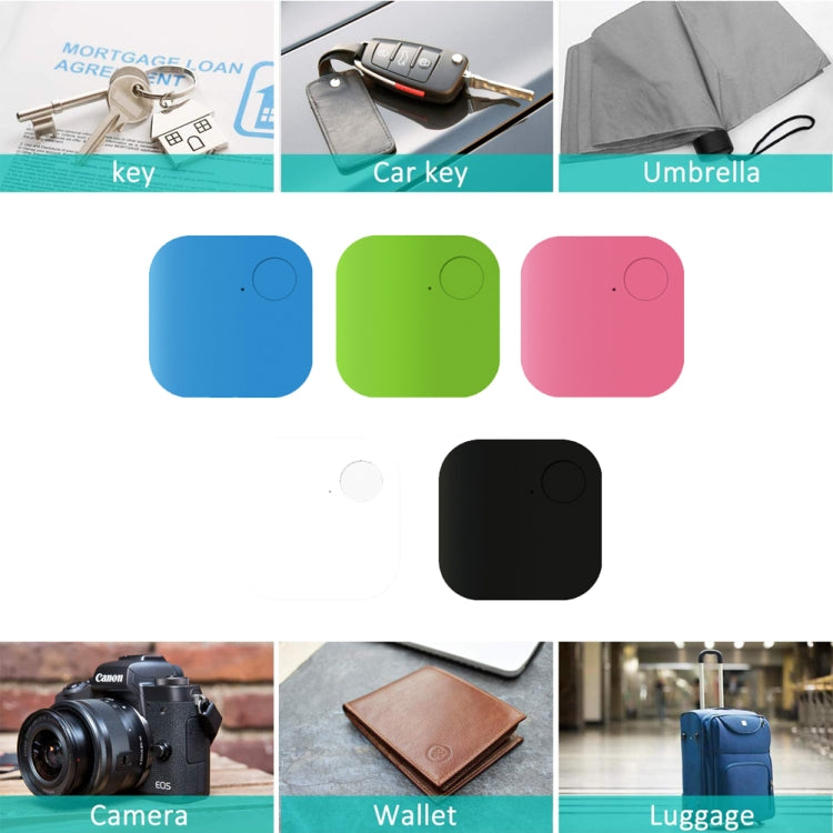 Alarma antirrobo remota elegante del llavero del mini dispositivo cuadrado anti perdido Bluetooth