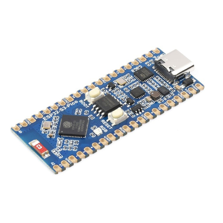 Microcontrolador Waveshare ESP32-S3, procesador de doble núcleo de placa de desarrollo Wi-Fi de 2,4 GHz, 23803