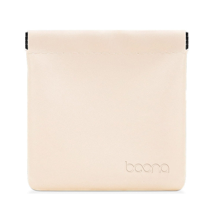 2 PCS Baona Bolsa de almacenamiento de cable de datos para auriculares Mini bolsa portátil para auriculares en disco U, Small, Large