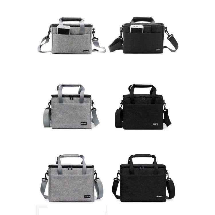 Baona BN-H001 Bolsa para cámara digital Bolsa impermeable para cámara portátil informal, BN-H001 S(Gray), BN-H001 S(Black), BN-H001 M(Gray), BN-H001 M(Black), BN-H001 L(Gray), BN-H001 L(Black)