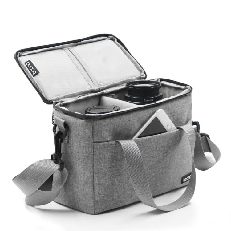 Baona BN-H001 Bolsa para cámara digital Bolsa impermeable para cámara portátil informal, BN-H001 S(Gray), BN-H001 S(Black), BN-H001 M(Gray), BN-H001 M(Black), BN-H001 L(Gray), BN-H001 L(Black)