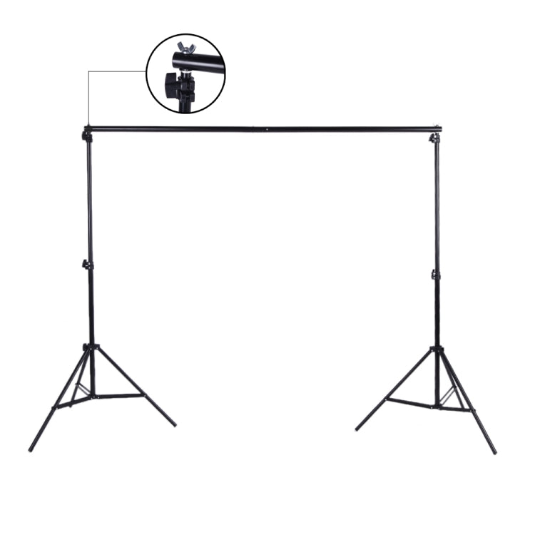 Kit de barra transversal de fondo de soporte de fondo de estudio fotográfico de 200 * 300 cm, 200x300cm