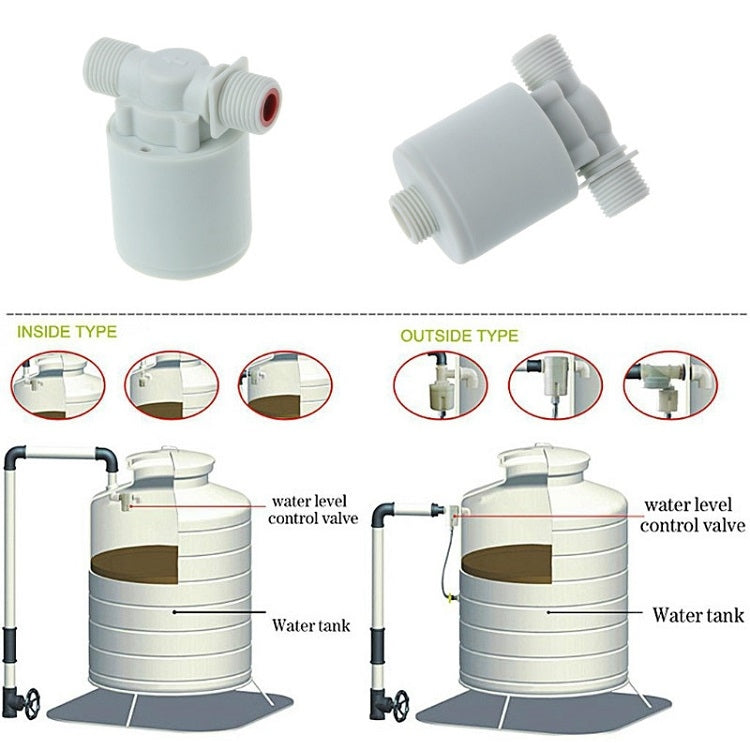 Economizador de control de nivel de agua de válvula de flotador