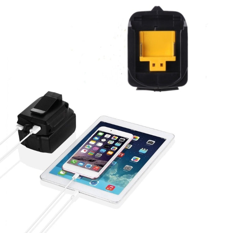 Adaptador USB de batería, convertidor de carga para batería de litio MAKITA ADP05 18V 14,4V