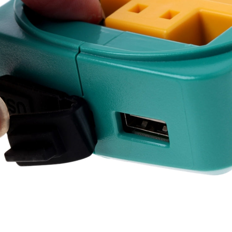 Adaptador USB de batería, convertidor de carga para batería de litio MAKITA ADP05 18V 14,4V