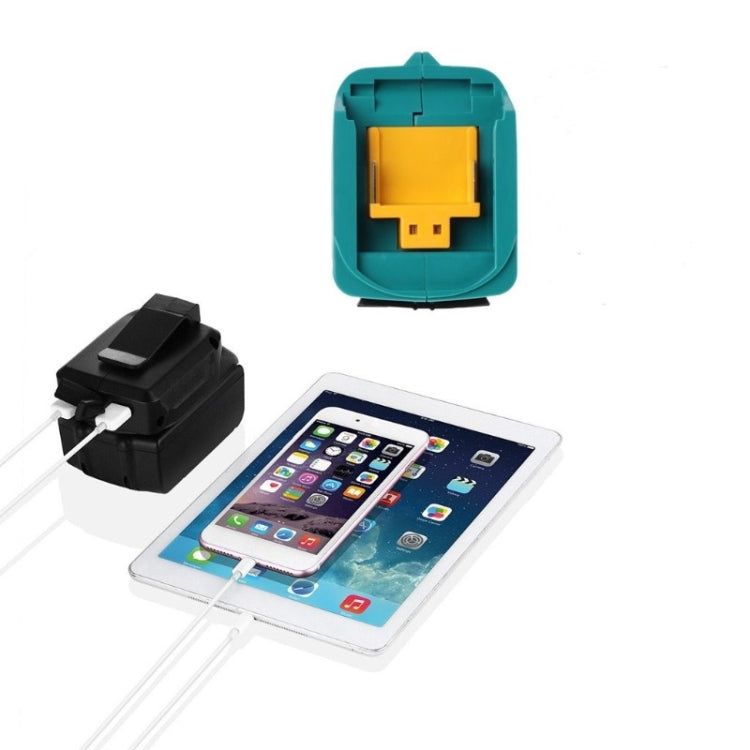 Adaptador USB de batería, convertidor de carga para batería de litio MAKITA ADP05 18V 14,4V