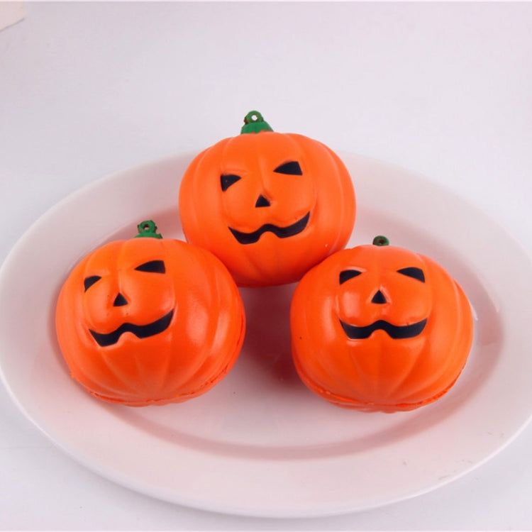 Simulación de colgante de calabaza sonriente, regalo artesanal de rebote lento, Simulation Smiley
