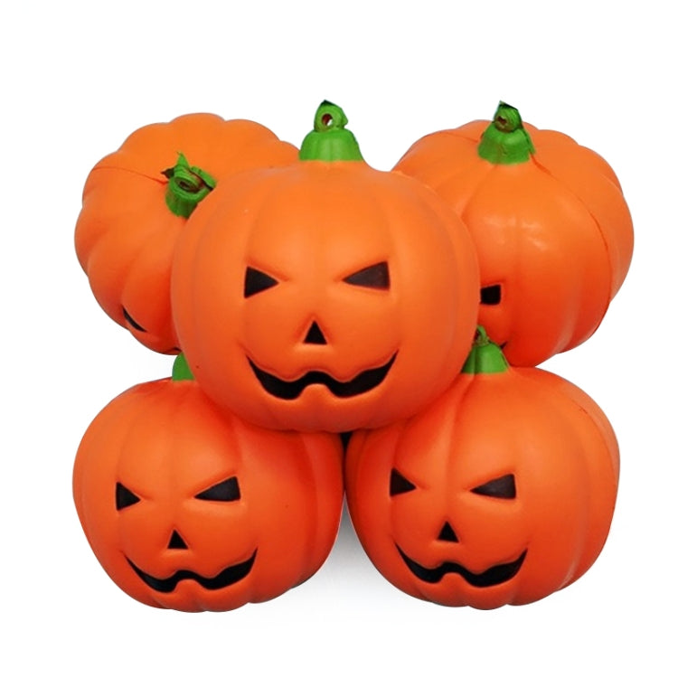 Simulación de colgante de calabaza sonriente, regalo artesanal de rebote lento, Simulation Smiley