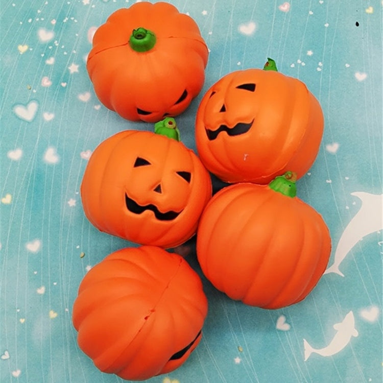 Simulación de colgante de calabaza sonriente, regalo artesanal de rebote lento, Simulation Smiley