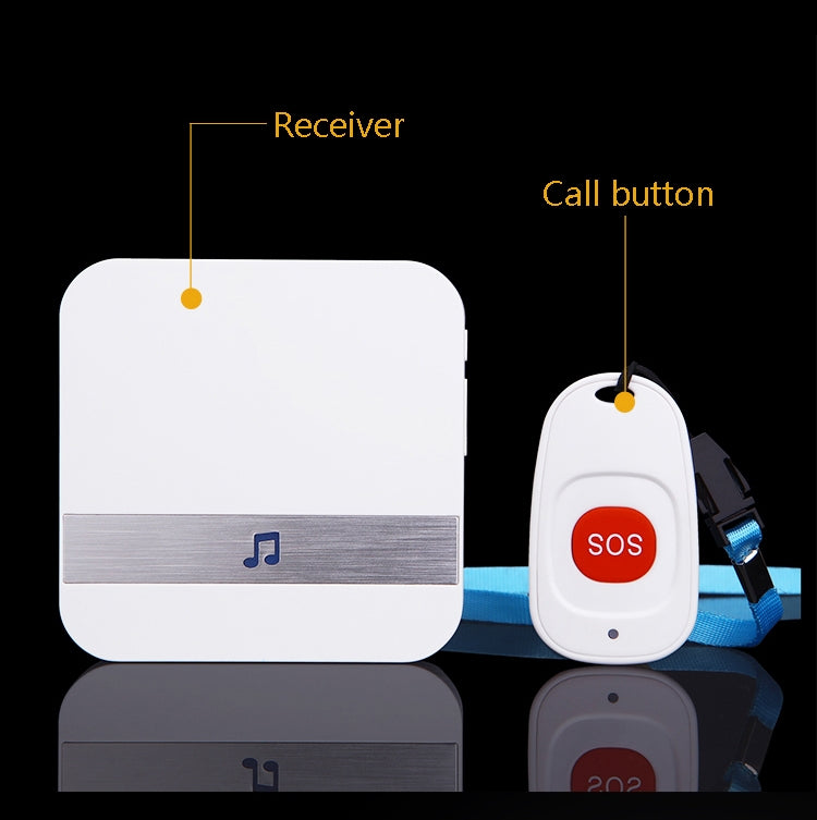 Timbre de control remoto inalámbrico CACAZI C1 Smart Home, US Plug, EU Plug, UK Plug