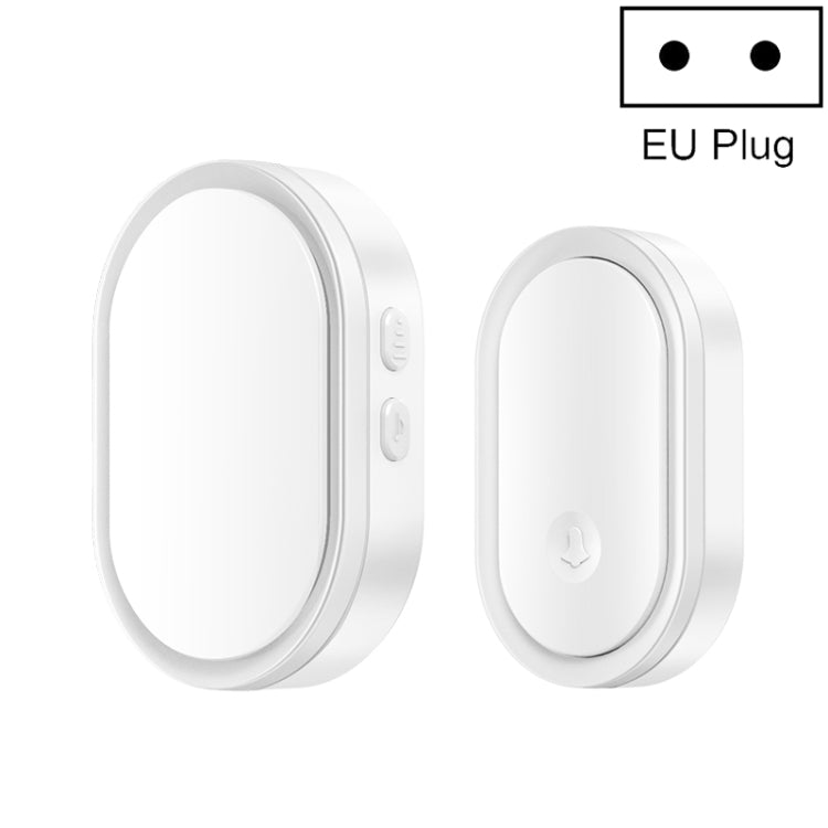 CACAZI A99 Timbre de control remoto inteligente para el hogar Buscapersonas para personas mayores, US Plug, EU Plug, UK Plug