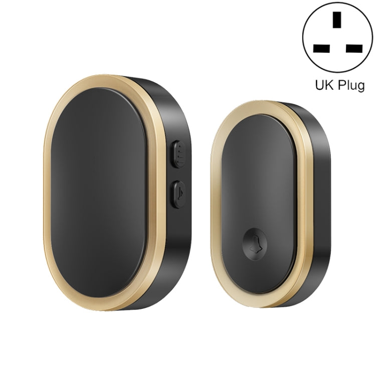 CACAZI A99 Timbre de control remoto inteligente para el hogar Buscapersonas para personas mayores, US Plug, EU Plug, UK Plug