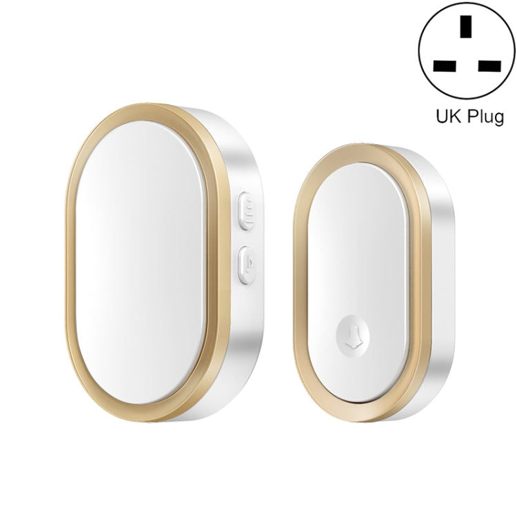 CACAZI A99 Timbre de control remoto inteligente para el hogar Buscapersonas para personas mayores, US Plug, EU Plug, UK Plug