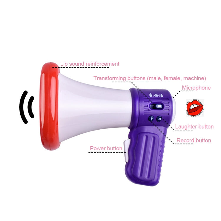 Altavoces con micrófono de mano para niños, altavoz con sonido, juguetes eléctricos para trucos de música, entrega de colores aleatorios