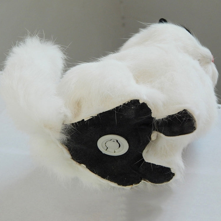 Simulación de modelo animal, juguete de gato de peluche de simulación, se llamará gato