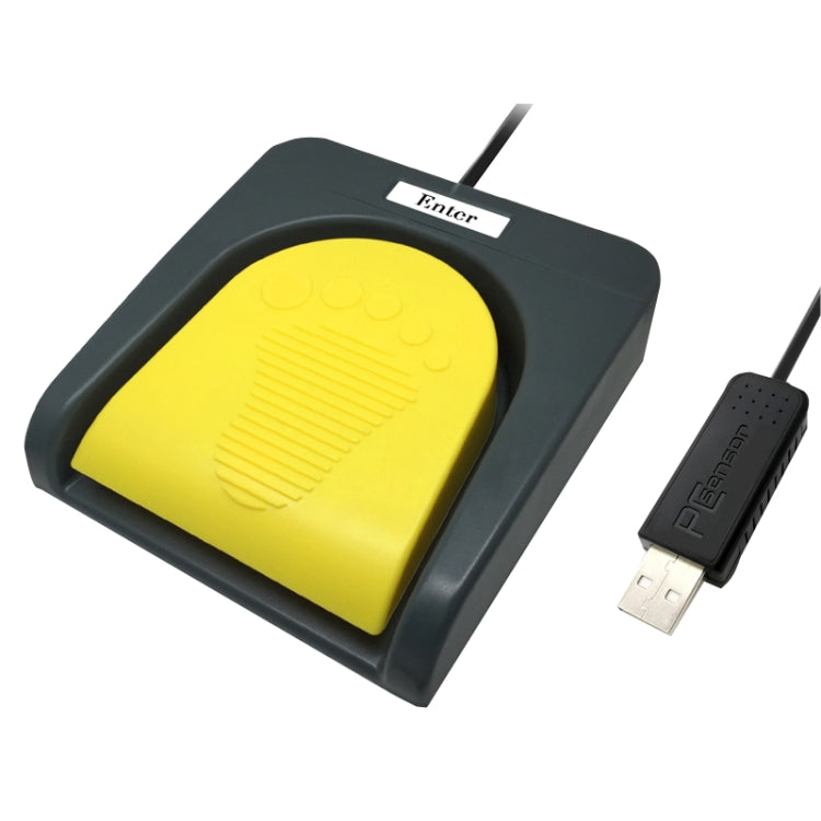 Adaptador de teclado con interruptor de Control de Pedal USB Pcsensor para ordenador, FS2016, FS2019