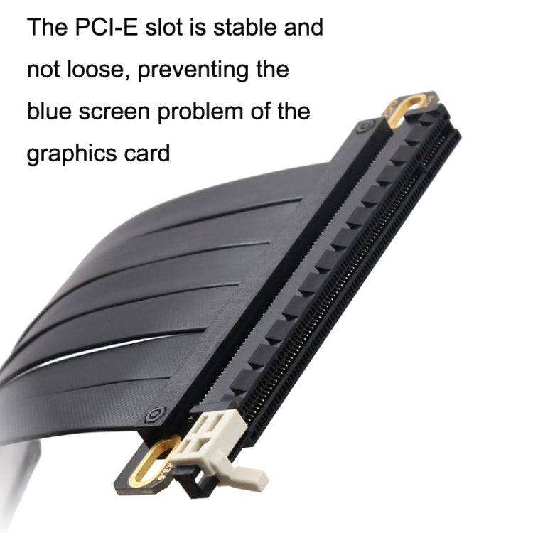 Cable adaptador de cable de extensión de tarjeta gráfica PCI-E 3.0 16X 180 grados, longitud:, 10cm, 15cm, 20cm, 25cm, 30cm
