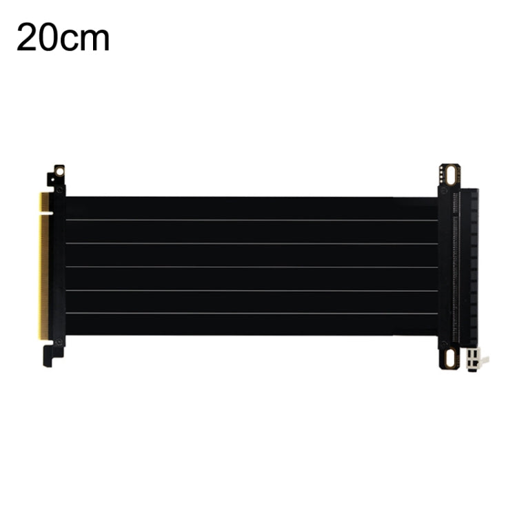 Cable adaptador de cable de extensión de tarjeta gráfica PCI-E 3.0 16X 180 grados, longitud:, 10cm, 15cm, 20cm, 25cm, 30cm