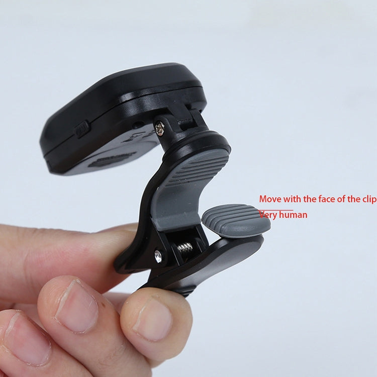 Afinador electrónico de capo para guitarra Little Angel WST-2058B, 5×3.7×2.7cm