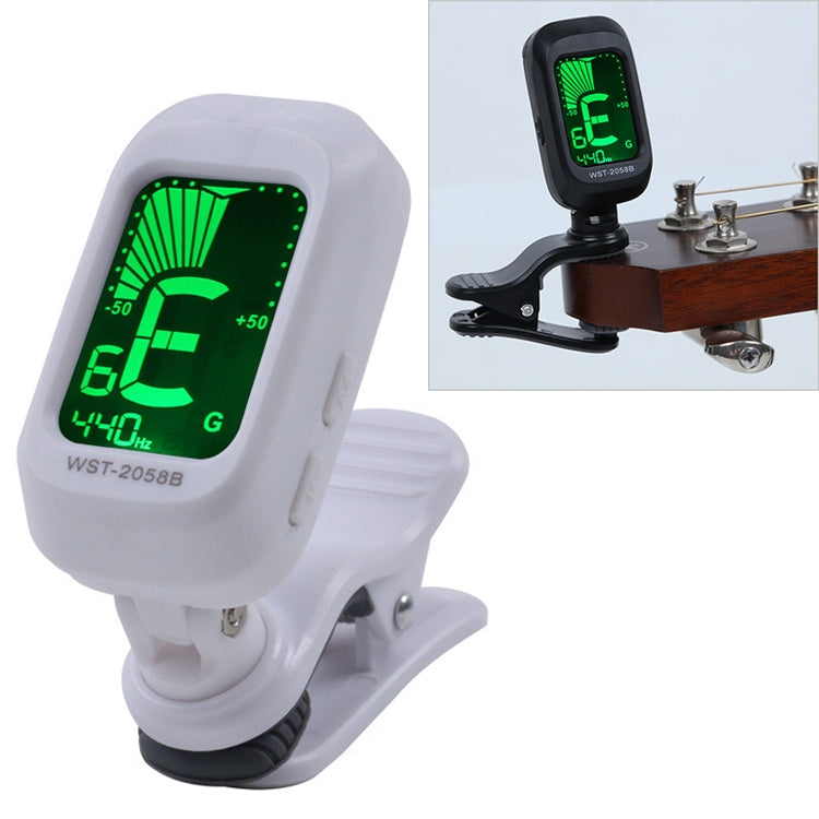Afinador electrónico de capo para guitarra Little Angel WST-2058B, 5×3.7×2.7cm