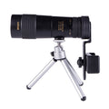 LUXUN 10-30x40 Mini telescopio de alta potencia HD de un solo cilindro para teléfono móvil, Telescope & Phone Clip & Tripod
