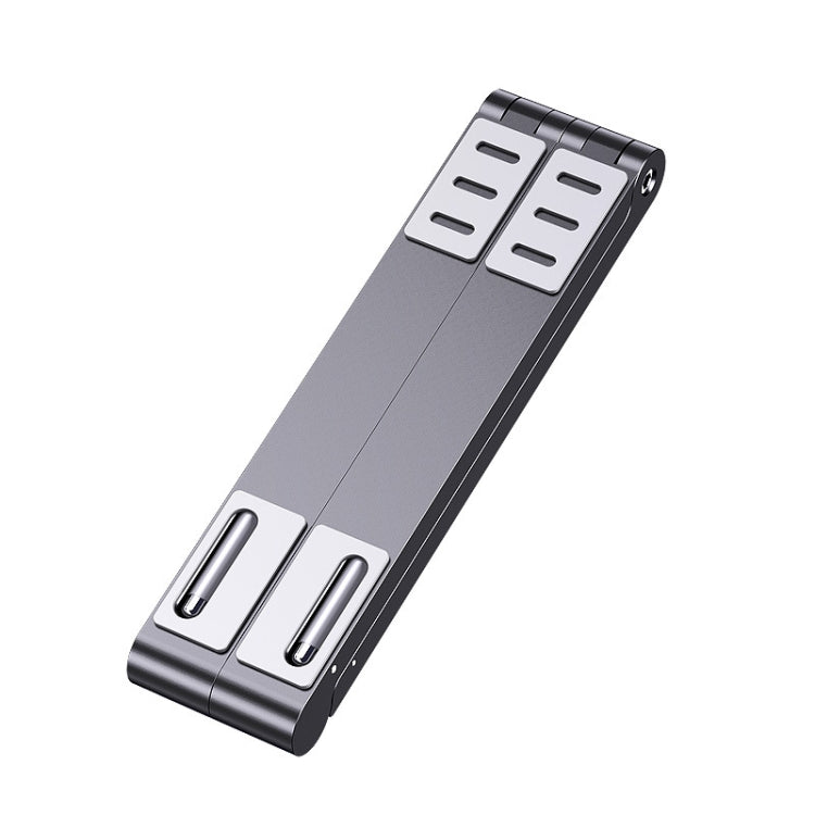 Oatsbasf 03040 Soporte de metal para mini portátil Soporte plegable de refrigeración para computadora de aleación de aluminio