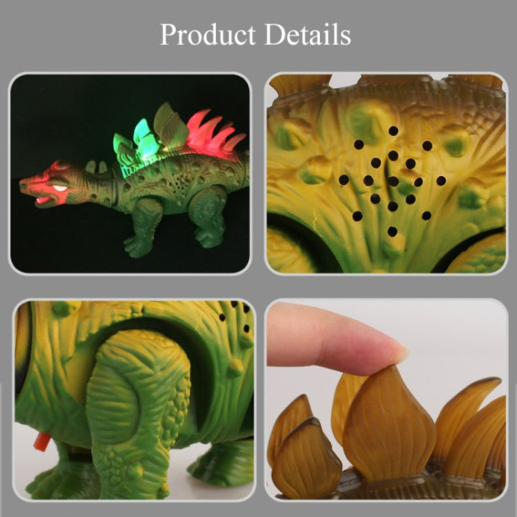 Simulación sonido luminoso eléctrico Universal dinosaurio modelo juguete niño regalo