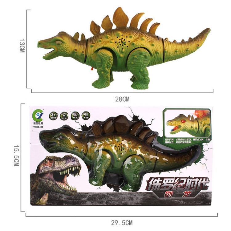 Simulación sonido luminoso eléctrico Universal dinosaurio modelo juguete niño regalo