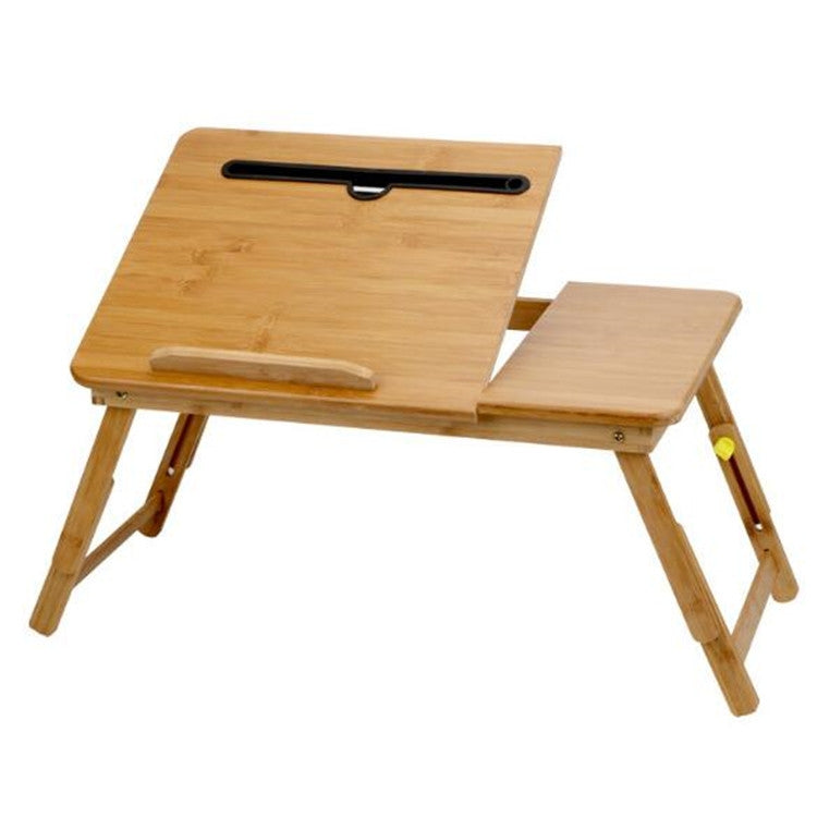 Nanzhu Mesa plegable para computadora, cama, ranura para tarjeta, mesa para computadora portátil, escritorio para computadora con elevación perezosa simple, Small 50cm, Medium 54cm, Large 72cm