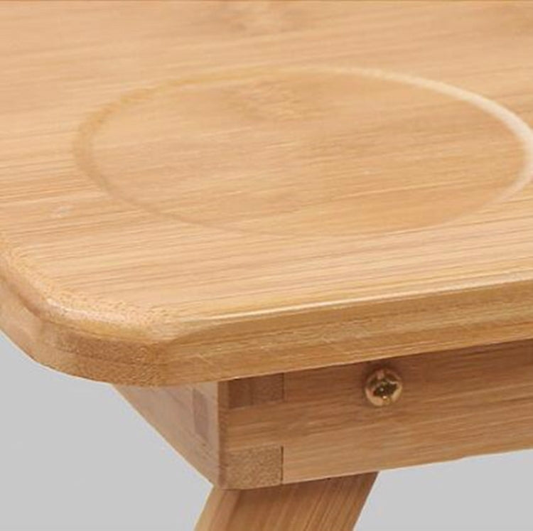Nanzhu Mesa plegable para computadora, cama, ranura para tarjeta, mesa para computadora portátil, escritorio para computadora con elevación perezosa simple, Small 50cm, Medium 54cm, Large 72cm