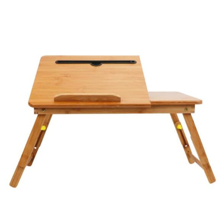 Nanzhu Mesa plegable para computadora, cama, ranura para tarjeta, mesa para computadora portátil, escritorio para computadora con elevación perezosa simple, Small 50cm, Medium 54cm, Large 72cm