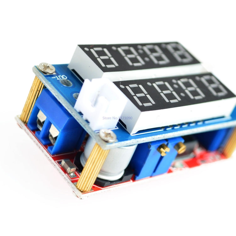 Unidad LED de voltaje constante de corriente constante 5A, fuente de alimentación ajustable, medidor de voltaje de corriente de carga de batería de iones de litio