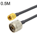 Cable adaptador coaxial SMA macho a N macho RG58, SMA Male to N Male 0.5m, SMA Male to N Male 1m, SMA Male to N Male 1.5m, SMA Male to N Male 3m, SMA Male to N Male 5m, SMA Male to N Male 10m