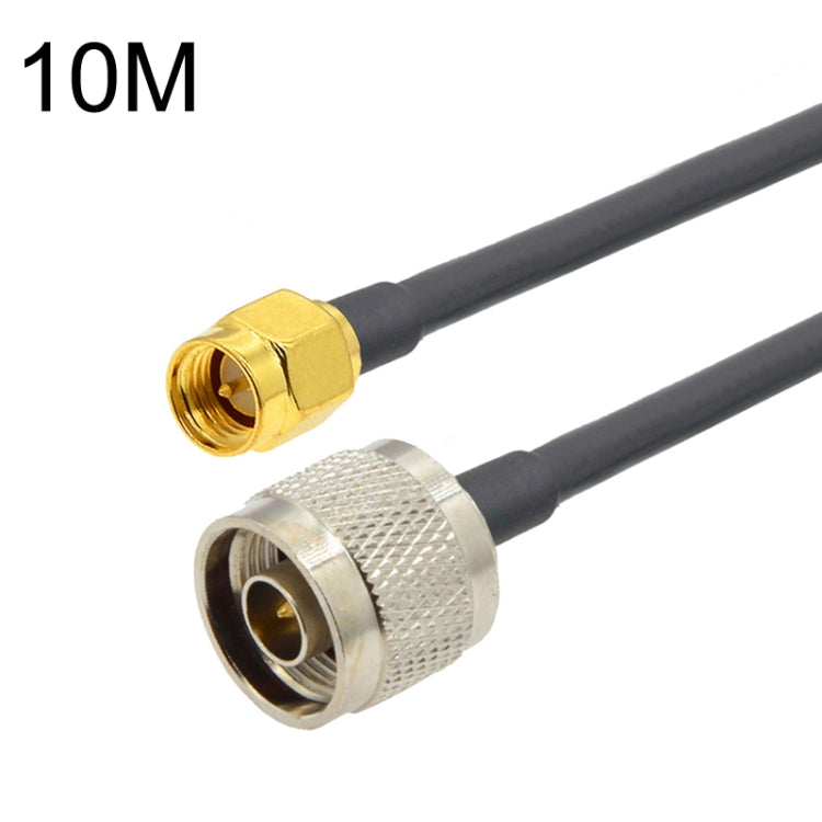 Cable adaptador coaxial SMA macho a N macho RG58, SMA Male to N Male 0.5m, SMA Male to N Male 1m, SMA Male to N Male 1.5m, SMA Male to N Male 3m, SMA Male to N Male 5m, SMA Male to N Male 10m