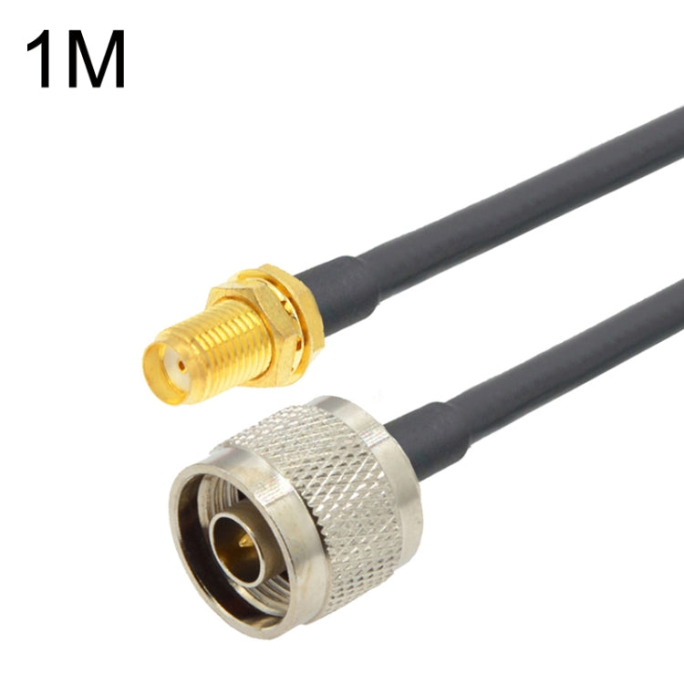Cable adaptador coaxial SMA hembra a N macho RG58, SMA Female To N Male 0.5m, SMA Female To N Male 1m, SMA Female To N Male 1.5m, SMA Female To N Male 3m, SMA Female To N Male 5m, SMA Female To N Male 10m