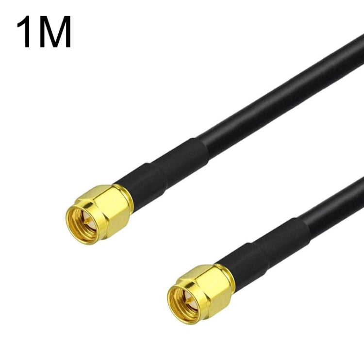 Cable adaptador coaxial SMA macho a SMA macho RG58, SMA Male To SMA Male 0.5m, SMA Male To SMA Male 1m, SMA Male To SMA Male 1.5m, SMA Male To SMA Male 3m, SMA Male To SMA Male 5m, SMA Male To SMA Male 10m