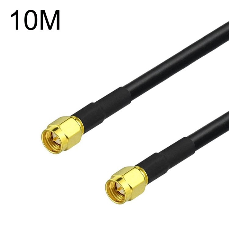 Cable adaptador coaxial SMA macho a SMA macho RG58, SMA Male To SMA Male 0.5m, SMA Male To SMA Male 1m, SMA Male To SMA Male 1.5m, SMA Male To SMA Male 3m, SMA Male To SMA Male 5m, SMA Male To SMA Male 10m