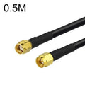 Cable adaptador coaxial SMA macho a RP-SMA macho RG58, SMA Male To RP-SMA Male 0.5m, SMA Male To RP-SMA Male 1m, SMA Male To RP-SMA Male 1.5m, SMA Male To RP-SMA Male 3m, SMA Male To RP-SMA Male 5m, SMA Male To RP-SMA Male 10m