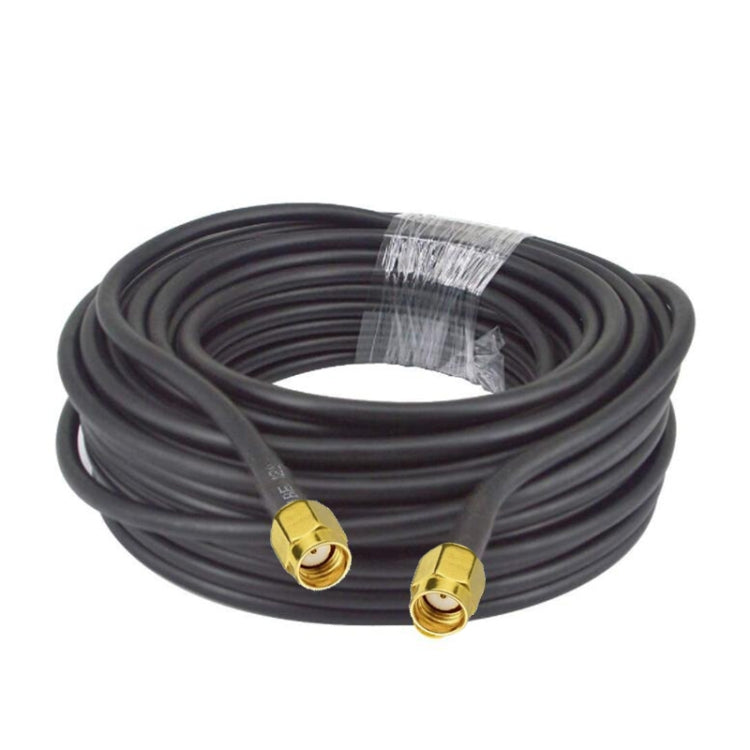 Cable adaptador coaxial RP-SMA macho a RP-SMA macho RG58, RP-SMA Male To RP-SMA Male 0.5m, RP-SMA Male To RP-SMA Male 1m, RP-SMA Male To RP-SMA Male 1.5m, RP-SMA Male To RP-SMA Male 3m, RP-SMA Male To RP-SMA Male 5m, RP-SMA Male To RP-SMA Male 10m