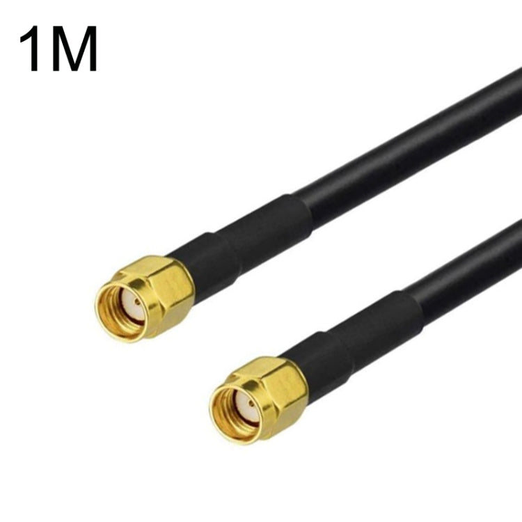 Cable adaptador coaxial RP-SMA macho a RP-SMA macho RG58, RP-SMA Male To RP-SMA Male 0.5m, RP-SMA Male To RP-SMA Male 1m, RP-SMA Male To RP-SMA Male 1.5m, RP-SMA Male To RP-SMA Male 3m, RP-SMA Male To RP-SMA Male 5m, RP-SMA Male To RP-SMA Male 10m
