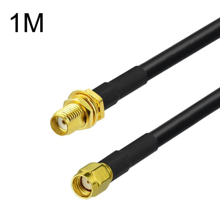 Cable adaptador coaxial SMA hembra a RP-SMA macho RG58, SMA Female To RP-SMA Male 0.5m, SMA Female To RP-SMA Male 1m, SMA Female To RP-SMA Male 1.5m, SMA Female To RP-SMA Male 3m, SMA Female To RP-SMA Male 5m, SMA Female To RP-SMA Male 10m