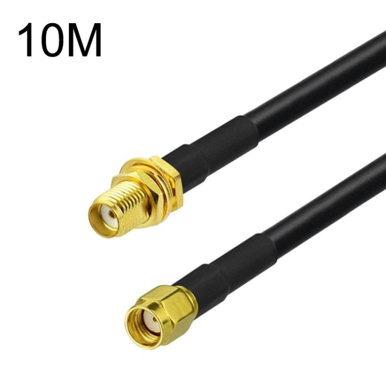 Cable adaptador coaxial SMA hembra a RP-SMA macho RG58, SMA Female To RP-SMA Male 0.5m, SMA Female To RP-SMA Male 1m, SMA Female To RP-SMA Male 1.5m, SMA Female To RP-SMA Male 3m, SMA Female To RP-SMA Male 5m, SMA Female To RP-SMA Male 10m