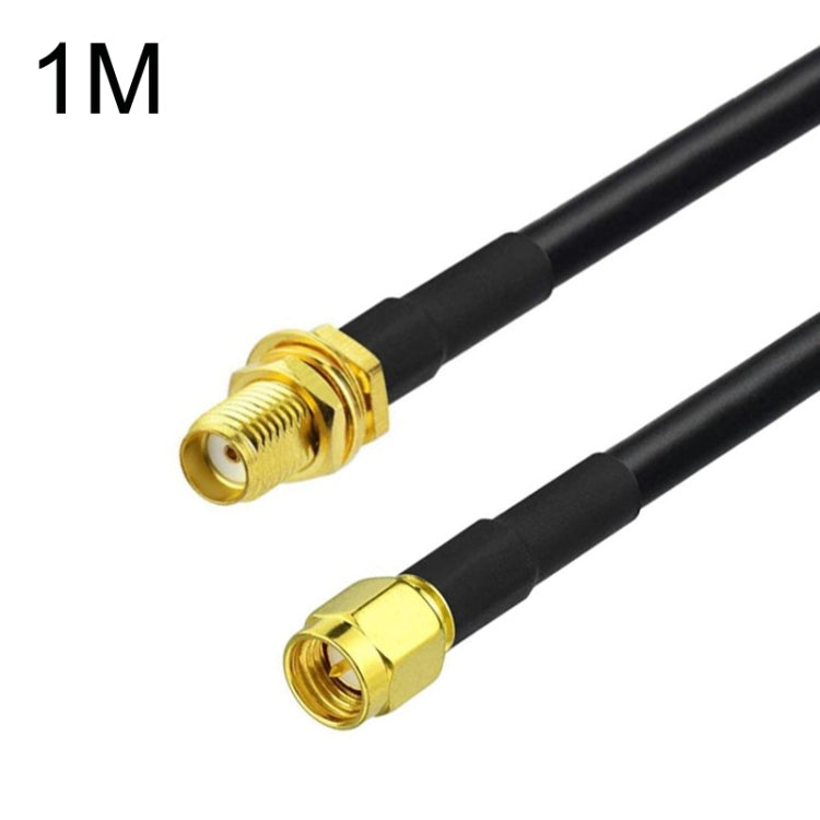 Cable adaptador coaxial SMA macho a SMA hembra RG58, SMA Male To SMA Female 0.5m, SMA Male To SMA Female 1m, SMA Male To SMA Female 1.5m, SMA Male To SMA Female 3m, SMA Male To SMA Female 5m, SMA Male To SMA Female 10m