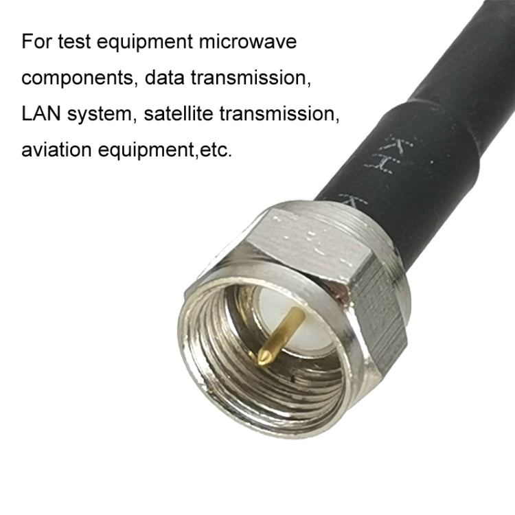Cable adaptador coaxial SMA macho a F TV macho RG58, 0.5m, 1m, 1.5m, 3m, 5m, 10m